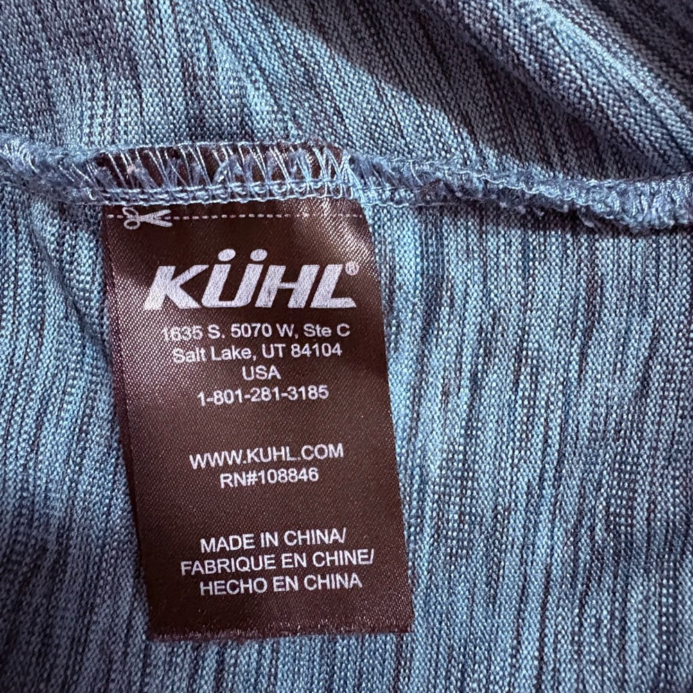Kuhl Vara Hoody Tidal Wave Blue Activewear‎ Sweatshirt Women’s XS - Picture 8 of 10